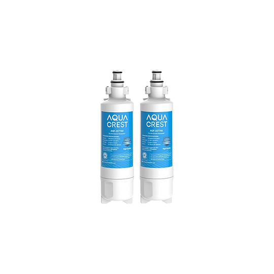 AQUACREST 257760 Replacement Fridge Water Filter, Compatible with Panasonic CNRAH 257760, CNRBH-125950 (2)