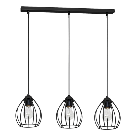 Ketchum 3-Light Kitchen Island Geometric Pendant