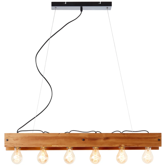 Chapa 6-Light Kitchen Island Linear Pendant