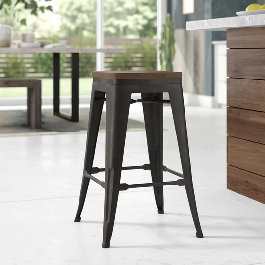 Ashlyn 66.04cm Bar Stool