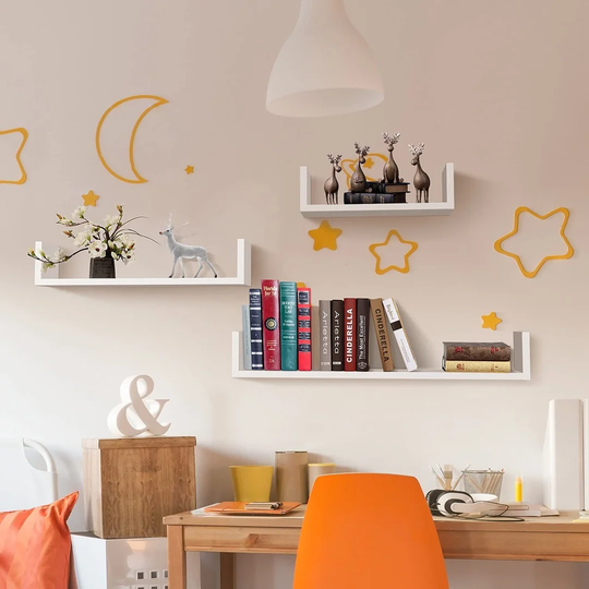 Detrell 3 Piece Floating Shelf