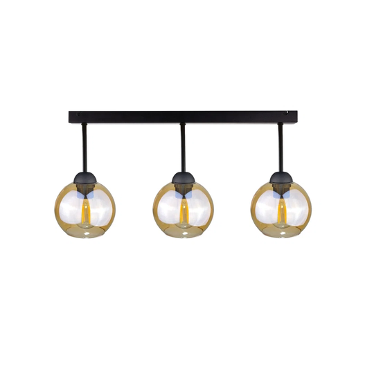 1 - Light Kitchen Island Globe Pendant