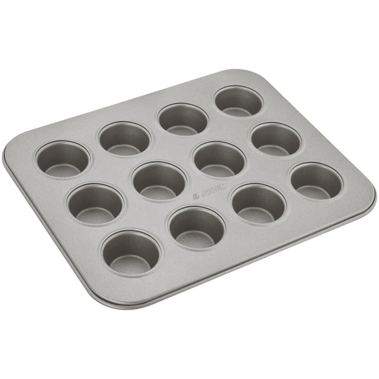 Judge Bakeware, Non-Stick 12 Cup Mini Cupcake/Muffin Tin, Cup Size 4 x 2cm