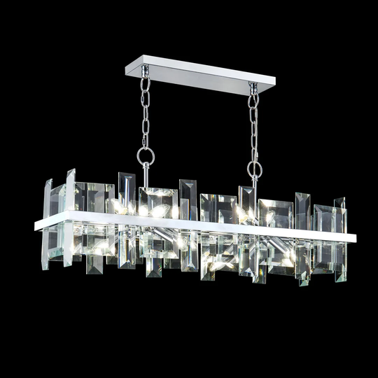 Fentress 8 - Light Kitchen Island Square / Rectangle Pendant