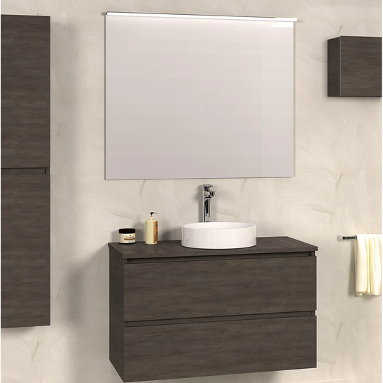 Bathroom 800mm Wall Hung Single Vanity Unit