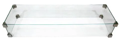 Glass Border for Gas Fireplaces