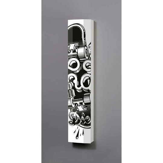 Skateboard Metal Kitchen Pantry
