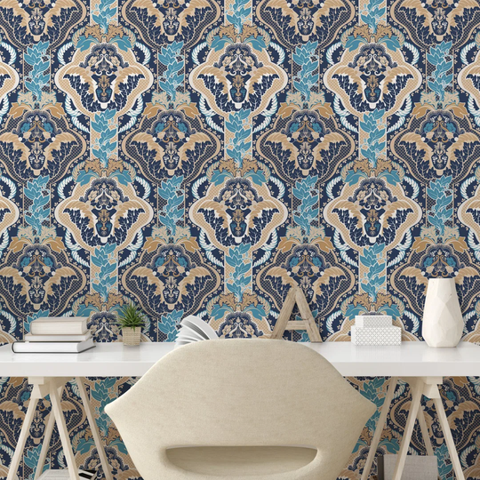 Cambridgeshire Peel & Stick Matte Wallpaper Roll
