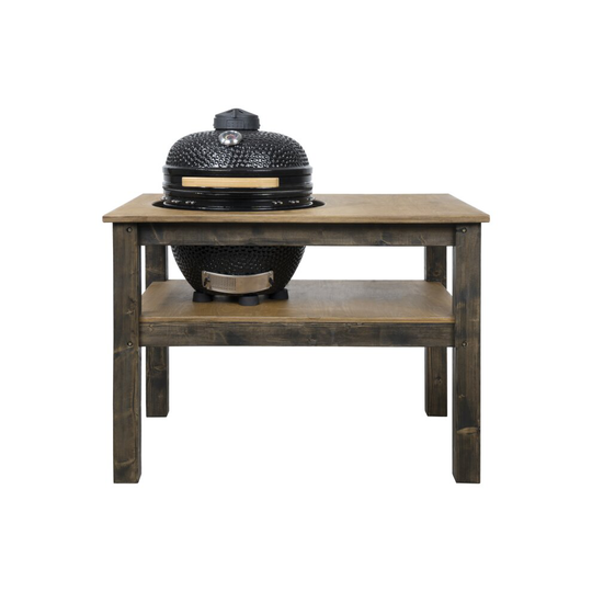 (Kamado Joe (Junior), Standard Legs) Kamado Space Outdoor Kitchen Island - Table (120cm Length x 80cm Width x 88cm Height)
