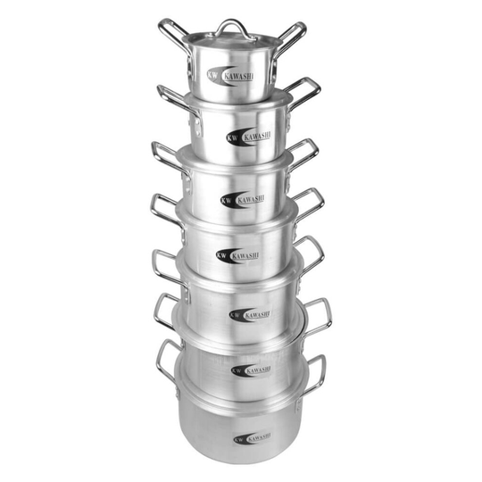 Kawashi Aluminum Cooking Pot Set