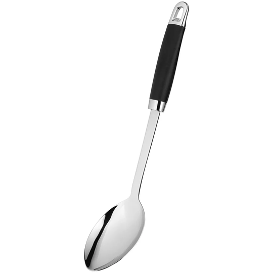 Stellar James Martin Solid Spoon with Soft Grip Anti-Slip Handle