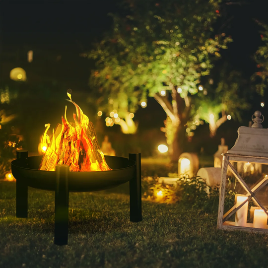 Doti 35.5Cm H Steel Wood Burning Outdoor Fire Pit