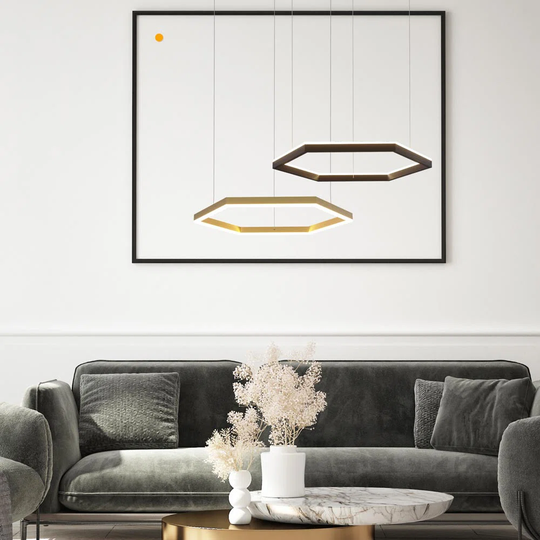 Ahadu 1 - Light Unique Geometric LED Pendant