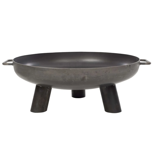 Guilherme 22Cm H x 60Cm W Steel Wood Burning Outdoor Fire Pit