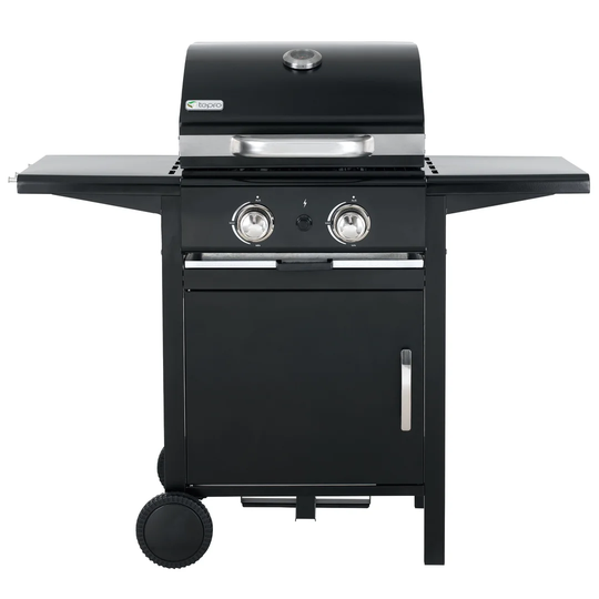 Mayfield 2-Burner Propane Gas BBQ with Cabinet