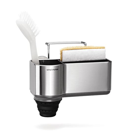 Sink Caddy in Brushed Stainless Steel