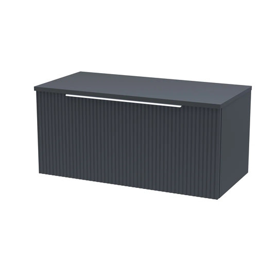 800Mm Wall Hung Single Drawer Vanity & Worktop