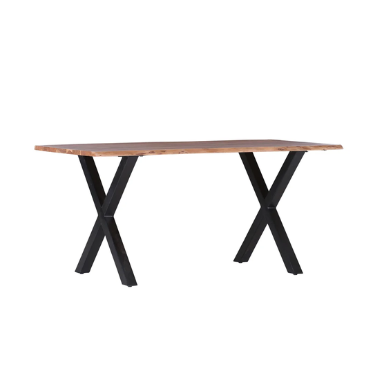 Stangl Iron Trestle Dining Table