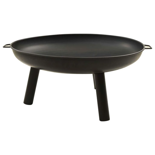 Elizabell 40Cm H x 81.5Cm W Steel Wood Burning Outdoor Fire Pit